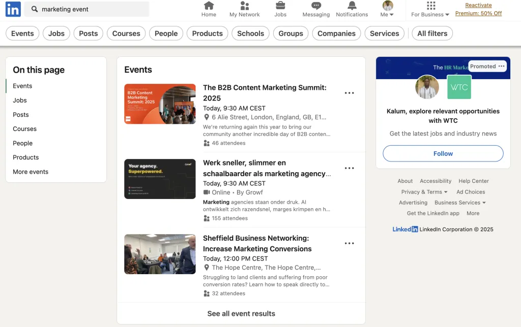 Practice SEO for LinkedIn Content